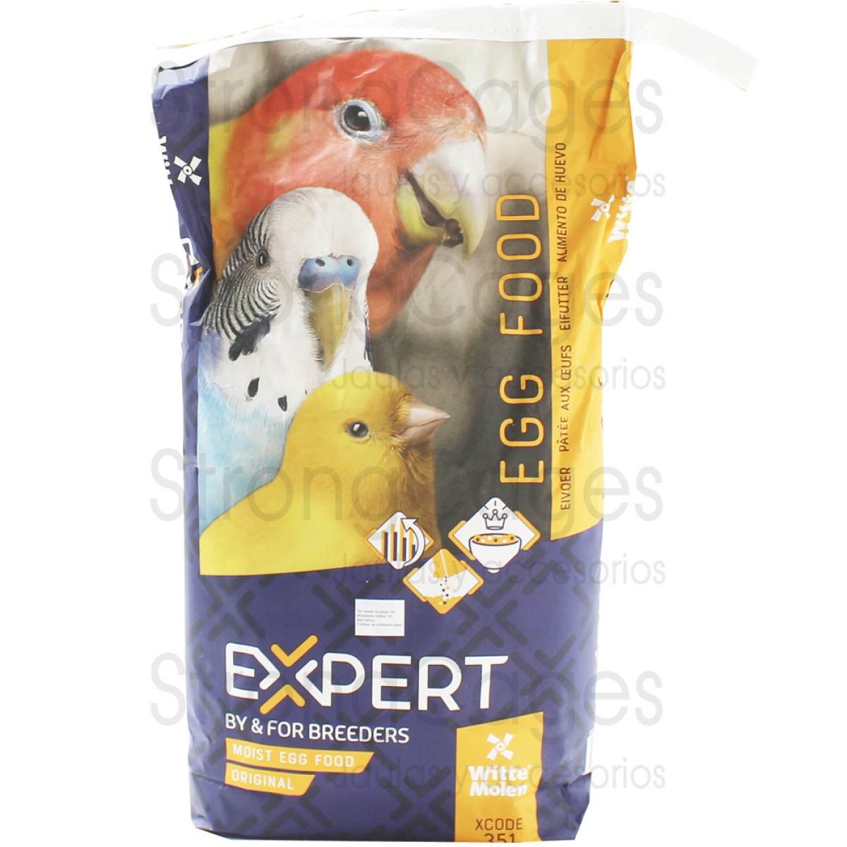 Witte molen Pasta de cria al huevo 10 kg